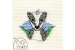 Mouseloft - In The Woods - Bartholomew Badger (Cross Stitch Kit)