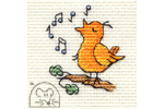 Mouseloft - In The Woods - Chirpy Bird (Cross Stitch Kit)