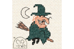 Mouseloft - Make Me For Halloween - Witch (Cross Stitch Kit)
