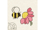 Mouseloft - Make Me For Spring - Bee (Cross Stitch Kit)