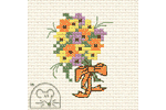 Mouseloft - Stitchlets for Occasions - Floral Wishes (Cross Stitch Kit)