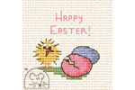 Mouseloft - Stitchlets for Occasions - Easter Chick and Eggs (Cross Stitch Kit)