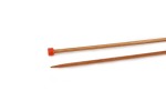 KnitPro Single Point Knitting Needles - Basix Birch - 40cm