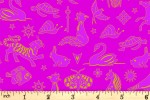 Andover Fabrics - Postmark - Philately - Fuchsia (1127/P)