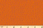 Andover Fabrics - Postmark - Letters - Tiger (1130/O)