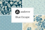 Andover Fabrics - Blue Escape Collection