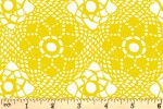 Andover Fabrics - Sunprints 2022 - Crochet - Dandelion (9253/Y1)