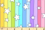 Andover Fabrics - Believe - Shooting Stars - Rainbow (9907/L)