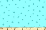 Andover Fabrics - Believe - Rainbow Stars - Teal (9908/T)