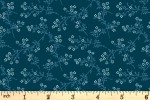 Andover Fabrics - Blue Escape - Spring Bouquet - Denim (9966/B)