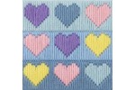 Anchor - 1st Kit - Hearts (Long Stitch Kit)
