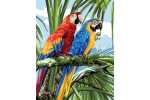 Anchor - Royal Paris - Macaws (Tapestry Canvas)
