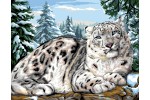Anchor - Royal Paris - Snow Leopard (Tapestry Canvas)