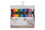 Anchor Limited Edition Thread Pack - Rainbow Assortment (24 x 8m skeins)