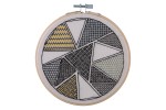 Anchor - Blackwork - Geometric Triangles (Blackwork Kit)