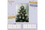 Anchor Crochet Kit - Snowflakes Kit 1 - White/Gold