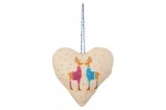 Anchor - Christmas Decorations - Heart Door Hanger - Deers (Cross Stitch Kit)