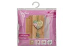 Anchor - Green Patchwork Heart - Hanging Decoration (Cross Stitch Kit)