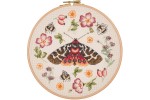 Anchor - Linen Heritage Collection - Moth Wreath(Cross Stitch Kit)