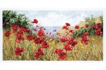 Anchor - Maia Collection - Clifftop Poppies (Cross Stitch Kit)