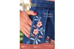 Anchor - Flowers on Jeans Embroidery Pattern (Downloadable PDF)