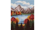 Anchor - Autumn Mountains (Tapestry Kit)