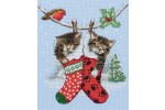 Anchor - Christmas Kittens (Cross Stitch Kit)