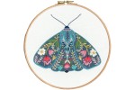 Bothy Threads -  Pollen Embroideries - Moth (Embroidery Kit)