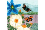 Bothy Threads - Silken Scenes - Butterfly Meadow (Long Stitch Kit)