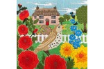 Bothy Threads - Silken Scenes - Cottage Garden (Long Stitch Kit)