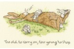 Bothy Threads - Too Young To Stop (Cross Stitch Kit)