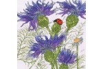 Bothy Threads - Cornflower Garden (Cross Stitch Kit)