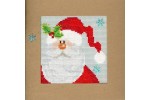 Bothy Threads - Christmas Cards - Snowy Santa (Cross Stitch Kit)