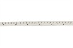 Berties Bows Grosgrain Ribbon - 9mm wide - Tape Measure - Ivory (3m reel)
