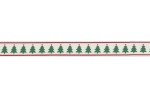 Berties Bows Grosgrain Ribbon - 16mm wide - Christmas Tree - Cream (3m reel)