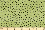 Clothworks - Ticket to the Zoo - Spots - Light Olive (Y3533-23)
