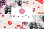 Craft Cotton Co - Favourite Toys Collection