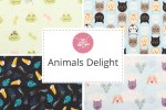 Craft Cotton Co - Animals Delight Collection