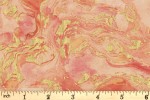 Craft Cotton Co - Moonlight - Marbled - Melon with Gold Metallic (18709-MLN)