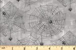 Craft Cotton Co - Boo - Bitsy Spider - Grey (19562-GRY)