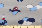 Craft Cotton Co - Miffy Holiday - Aeroplane (2502-01)