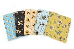 Craft Cotton Co - Buzzy Bees - Fat Quarter Bundle (pack of 5)