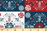 Craft Cotton Co - Scandi Christmas - Patchwork Squares (2803-02)