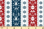 Craft Cotton Co - Scandi Christmas - Scandi Stripe (2803-05)