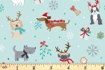 Craft Cotton Co - Christmas Prints - Freddie and Friends (2808-01)