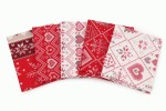 Craft Cotton Co - Cross Stitch Christmas - Fat Quarter Bundle (pack of 4)