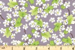 Craft Cotton Co - A Country Walk - Blossom - Lilac (2967-07)