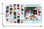 Craft Cotton Co - Christmas Panels - The Grinch Advent Calendar Panel (3260-06)