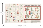 Craft Cotton Co - Christmas Panels - Peter Rabbit Advent Calendar Panel (3262-06)