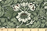 Craft Cotton Co - William Morris Yuletide - Flowering Scroll (3307-02)